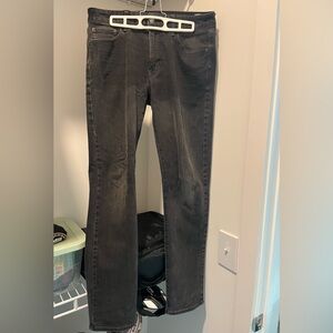 American Eagle Outfitters Men's Dark Gray Slim Jeans